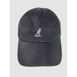 Kangol Tropic Ventair Spacecap Black Fitted Hat Men's XL Mesh Breathable